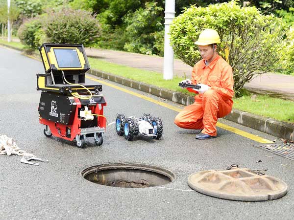 天山管道机器人检测