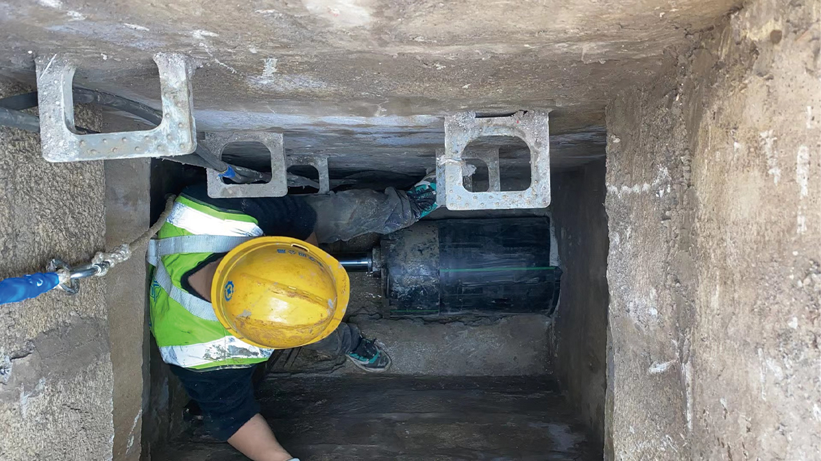 天山HDPE短管内衬法